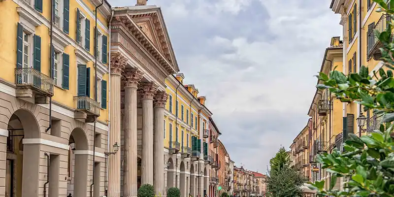 Veduta di Cuneo, Comune della rete Abitare Sostenibile