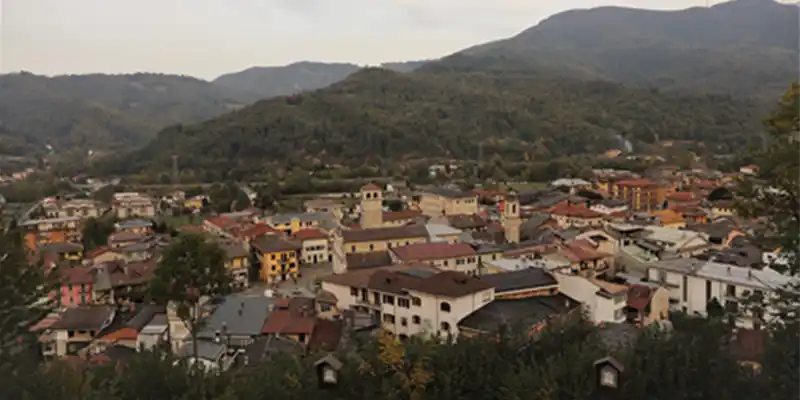 Veduta di Robilante, Comune della rete Abitare Sostenibile